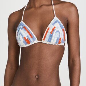 Sea New York Hayden Crochet Bikini Top NWT